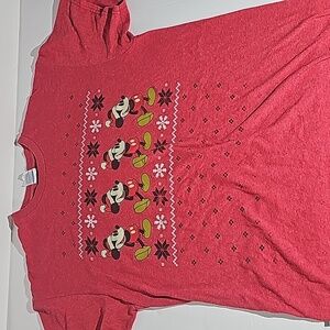 Christmas Mickey Mouse tshirt
